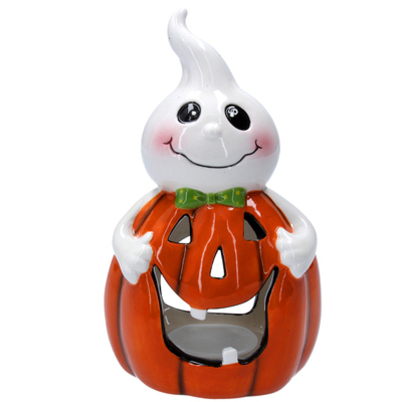 Gisela Graham Pumpkin Tealight Holder